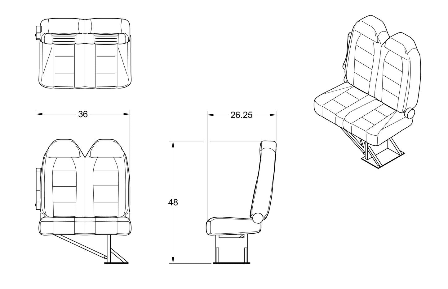 Foldaway Bench